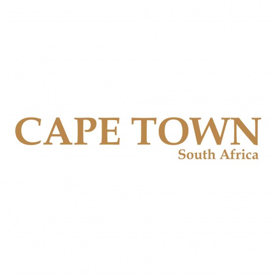 gold cape town apron artwork